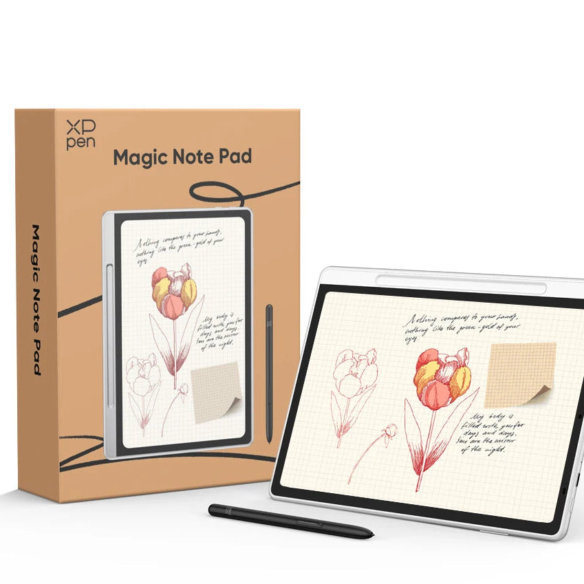 XPPen Magic Note Pad – Tablette Android 14 3-en-1 Stylet 16K Écran X-Paper