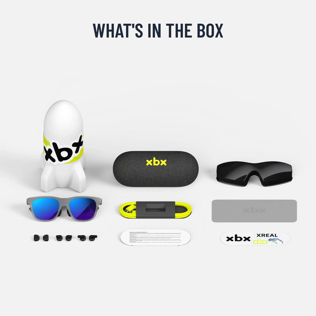 Lunettes AR XBX A01+ Micro-OLED HDR10 – CLEVI Paris