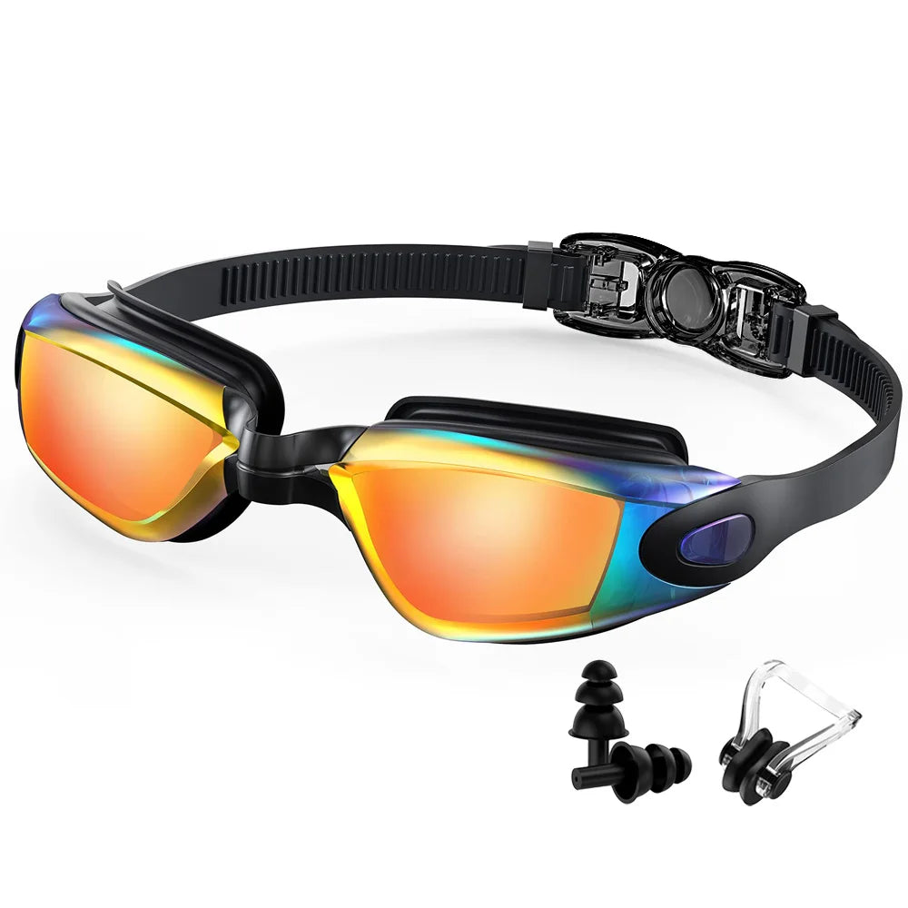 Lunettes de Natation Anti-Buée UV100% Silicone Adulte — CLEVI Paris