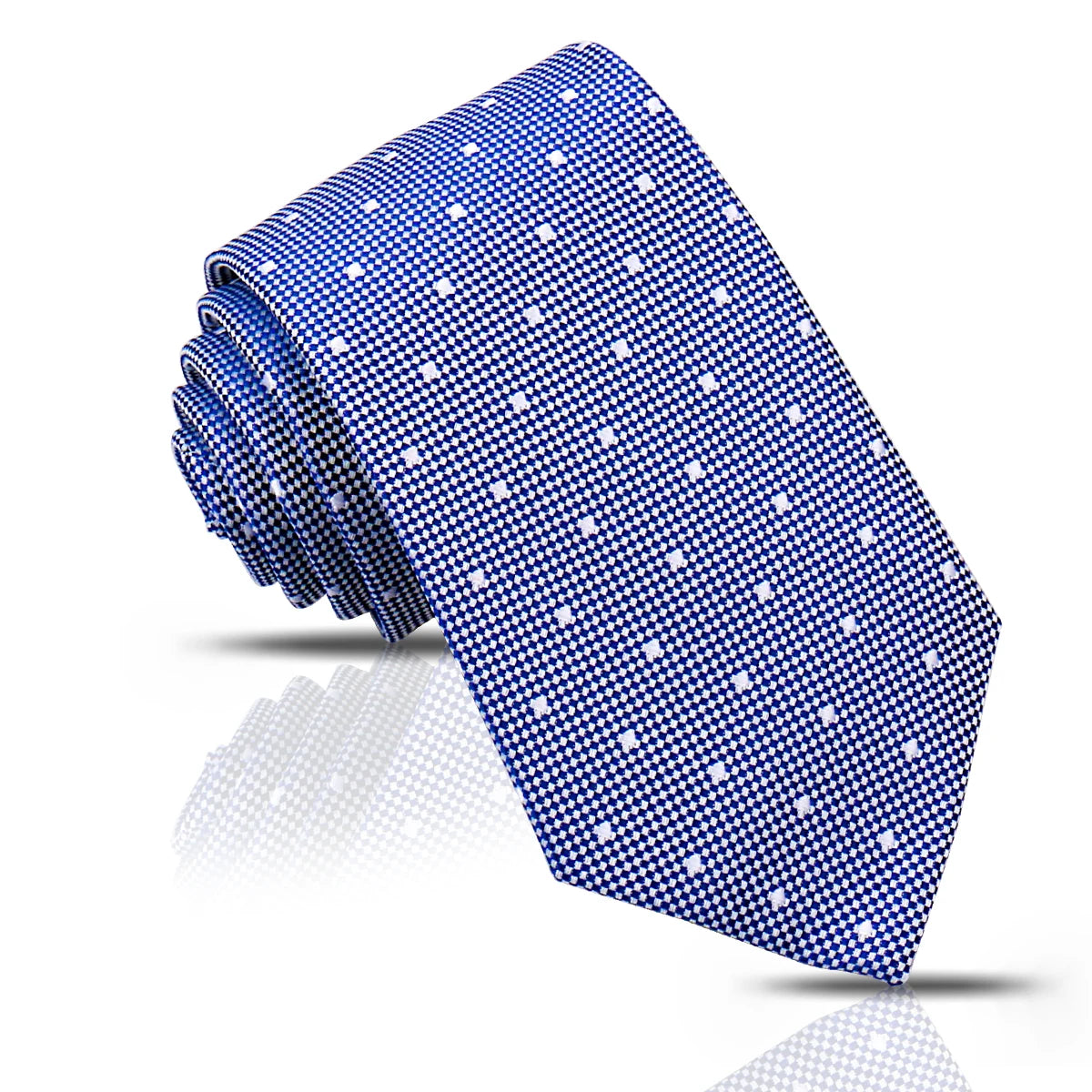 Cravate homme à pois 8 cm – CLEVI Paris