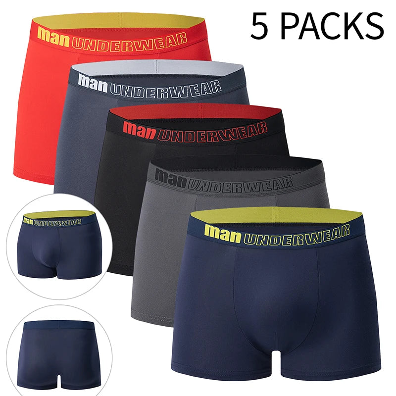 Lot de 4/5 Boxers Homme – Tailles Européennes & Motifs Mode – CLEVI Paris