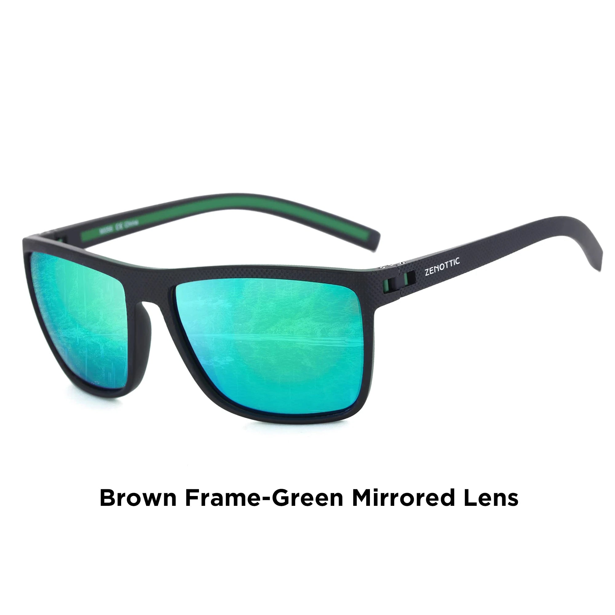 Lunettes de Soleil Carrées Polarisées TR90 UV400 Anti-Reflets Unisexe 23 Coloris – CLEVI Paris