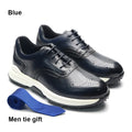 Sneaker Outdoor Homme Cuir Véritable | Golf Randonnée Antidérapant 3 Coloris