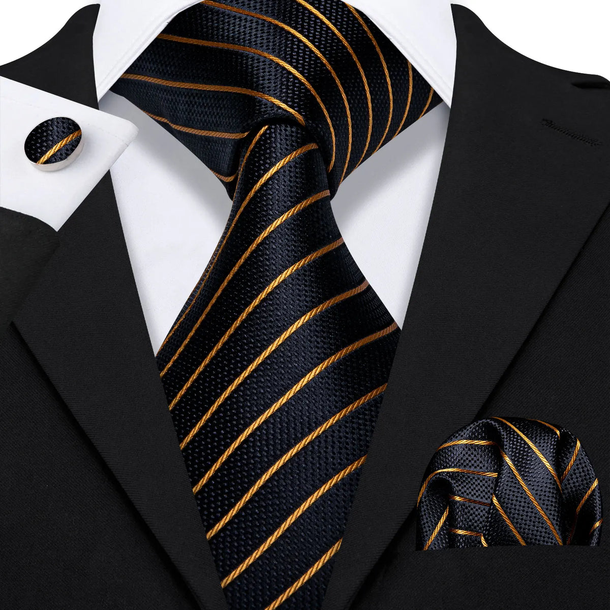 Ensemble Cravate Jacquard Homme – CLEVI Paris