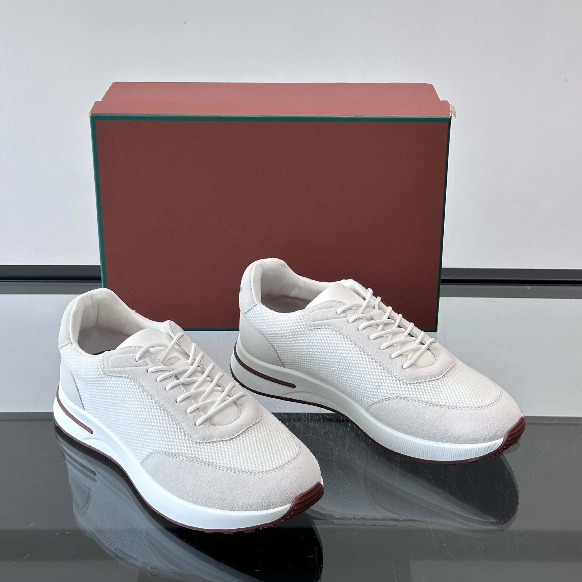Sneakers Homme Cuir Dad Shoes Respirantes – CLEVI Paris
