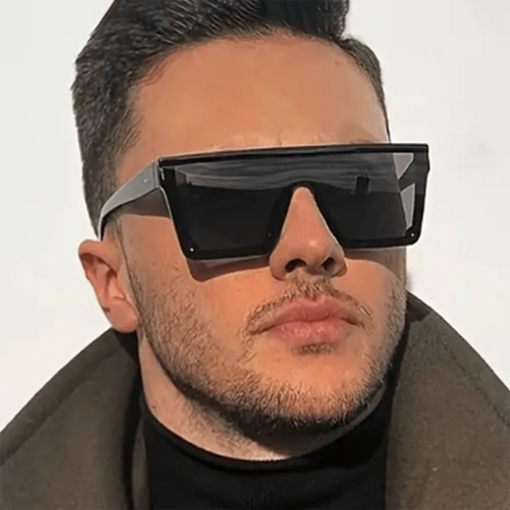 Lunettes unisexes rectangulaires miroir – CLEVI Paris