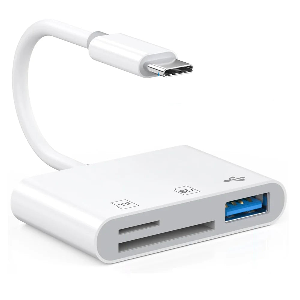 Lecteur SD/TF USB-C OTG iPhone & Android – CLEVI Paris