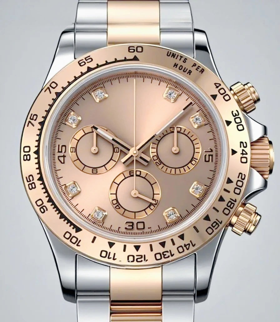 Montre Automatique Homme Acier Inoxydable 904L Calendrier Lumineuse – CLEVI Paris