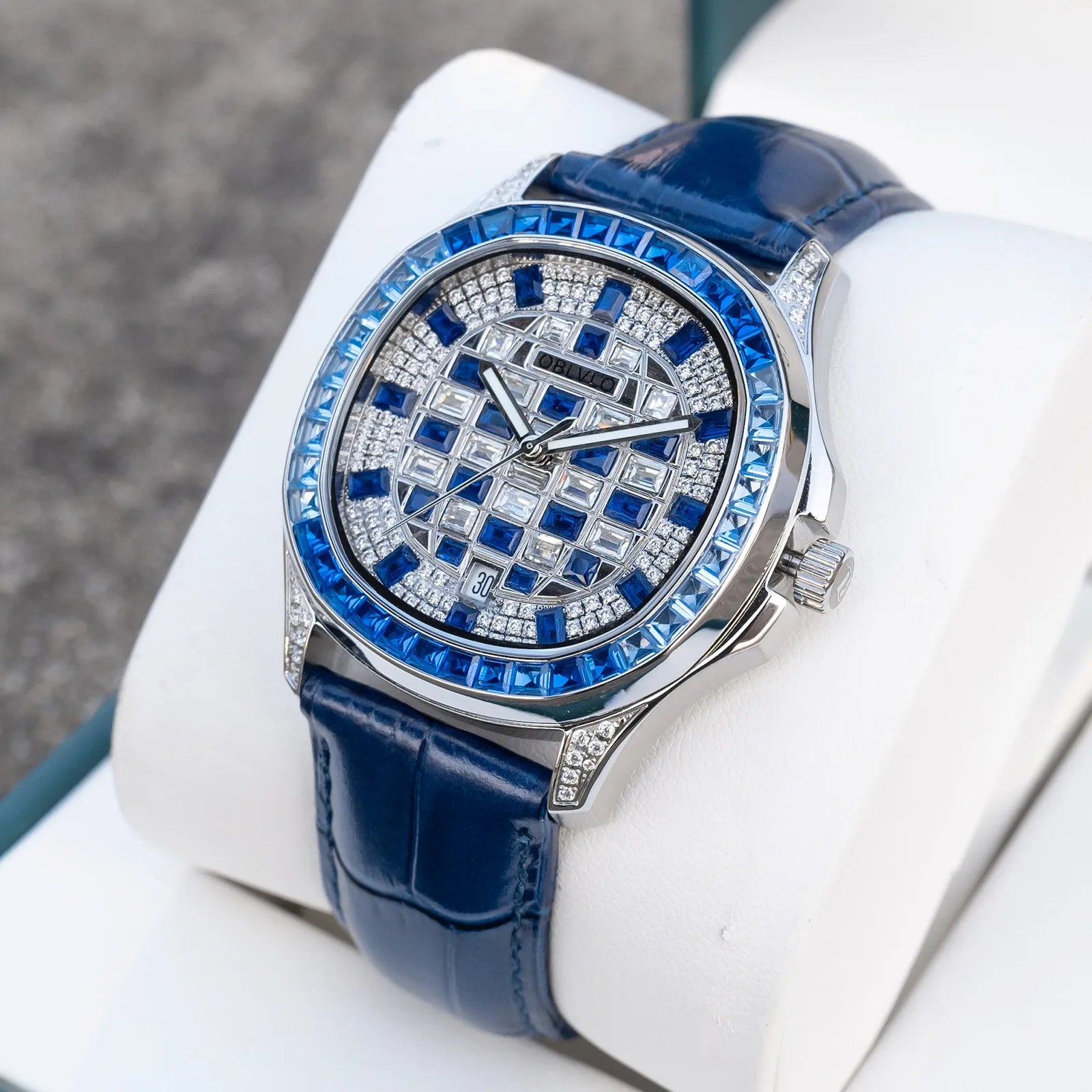 Montre Homme Automatique LOBINNI FM-DSL – Miyota 8215 Verre Saphir Étanche 5 Bars – CLEVI Paris