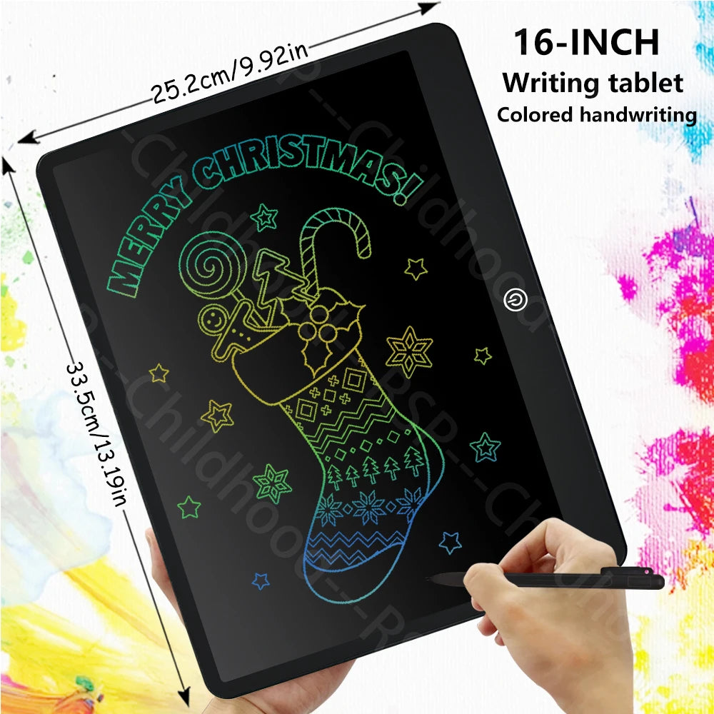 Ardoise LCD Enfant RSP – Tablette Écriture & Dessin 6,5" à 16" – Cadeau Éducatif Dès 3 Ans
