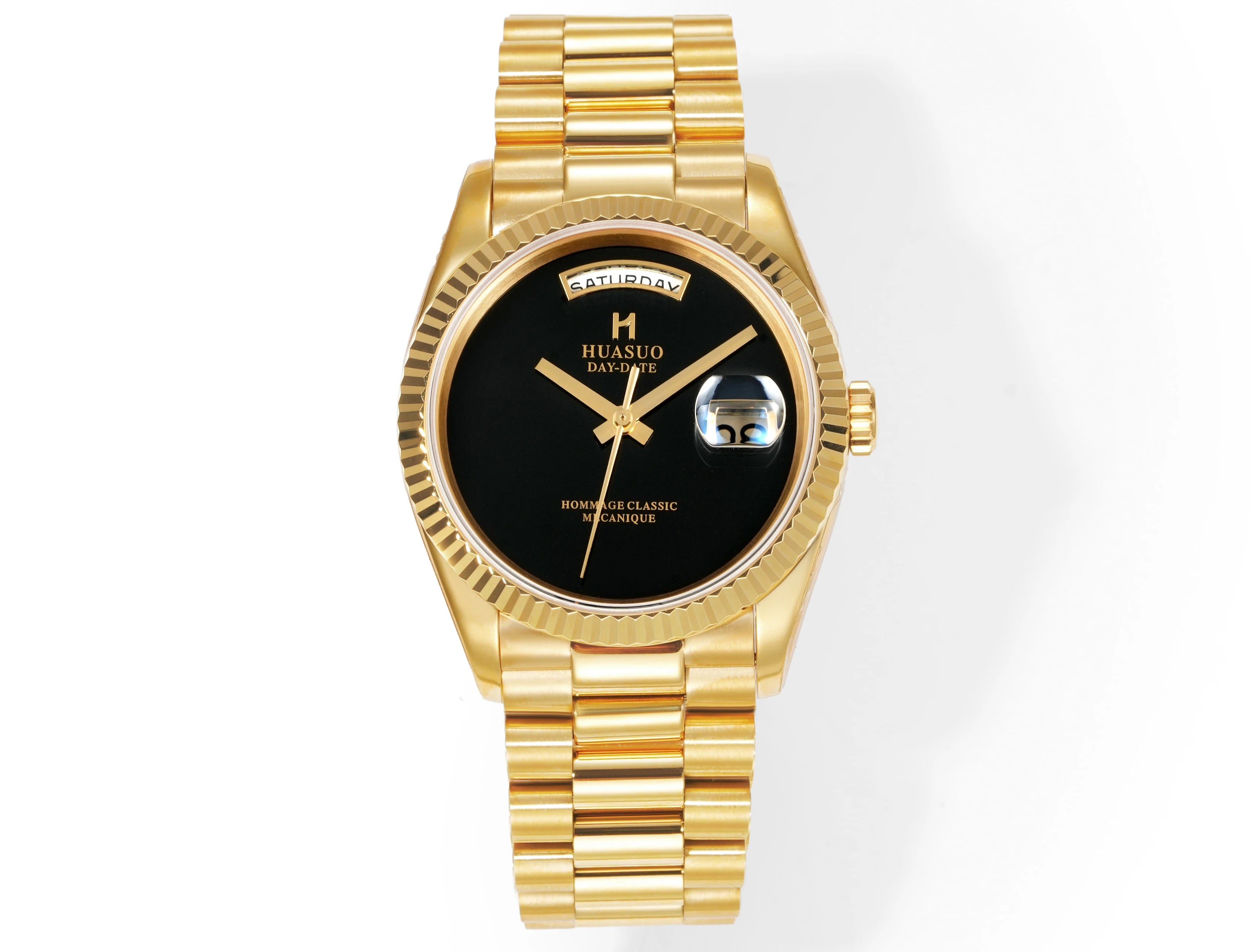 Montre Homme Automatique Cadran Laqué Artisanal Huasuo – CLEVI Paris