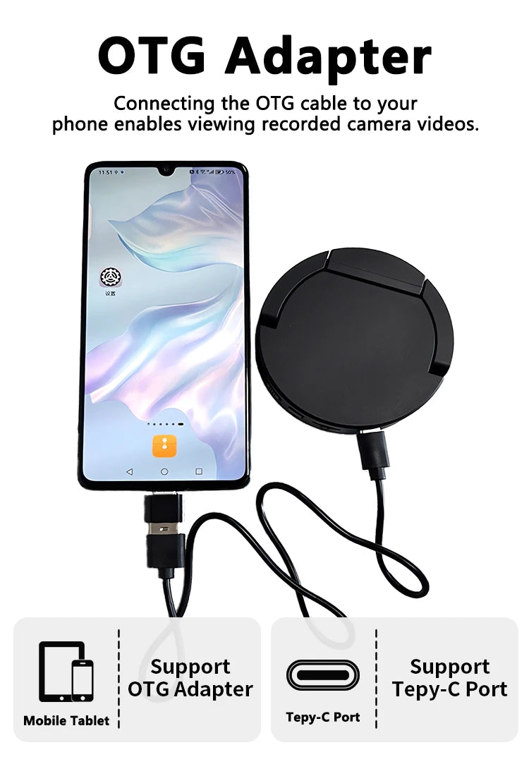 Mini Caméra Espion 1080p MD35 – Vision Nocturne IR, 9-10h Autonomie, Détection de Mouvement, Sans WiFi – CLEVI Paris