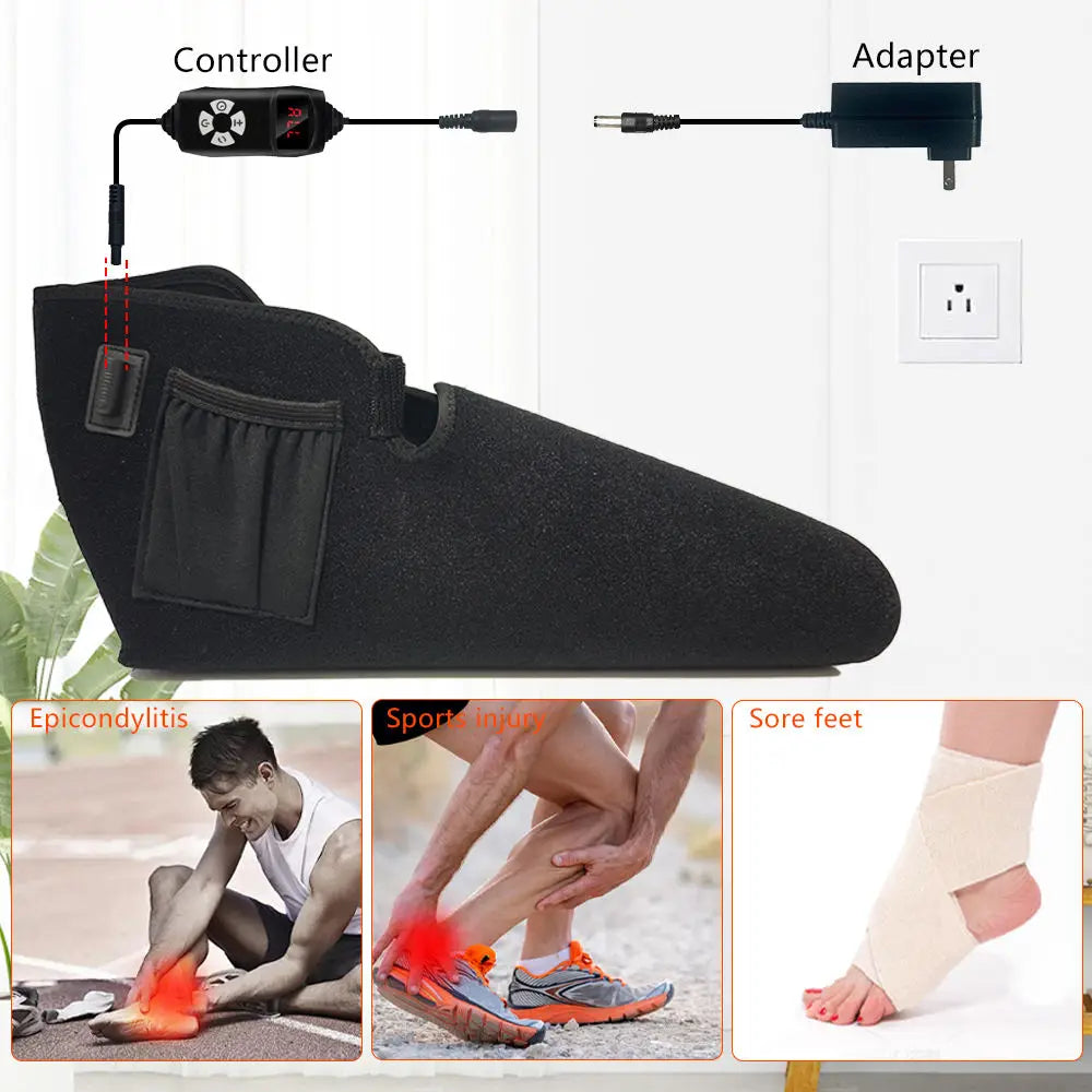 Enveloppe LED rouge et infrarouge pour les pieds – CLEVI Paris