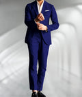 Costume Homme Mariage Slim Fit – Blazer & Pantalon Lin | 15 Coloris