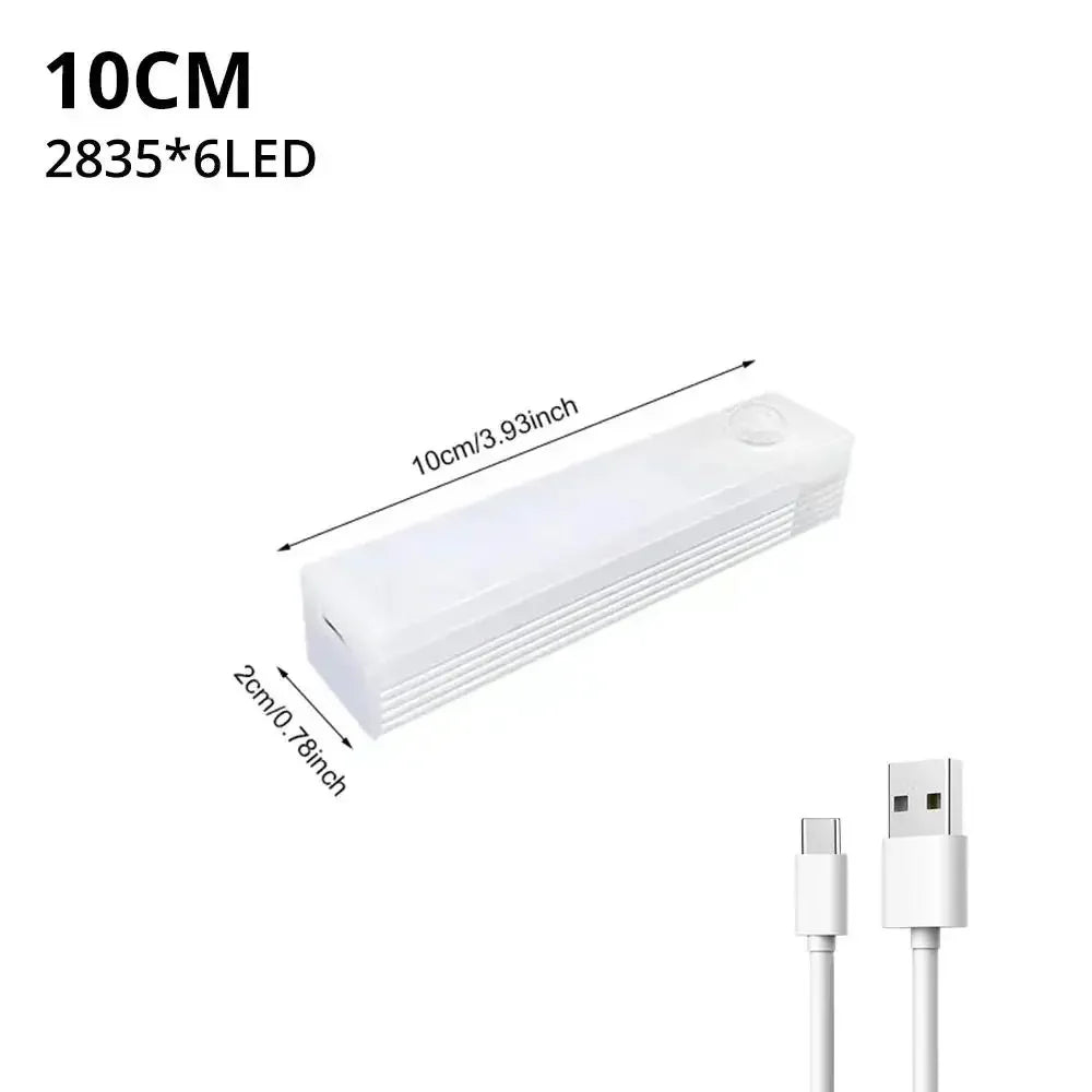Barre LED Capteur de Mouvement Rechargeable — CLEVI Paris