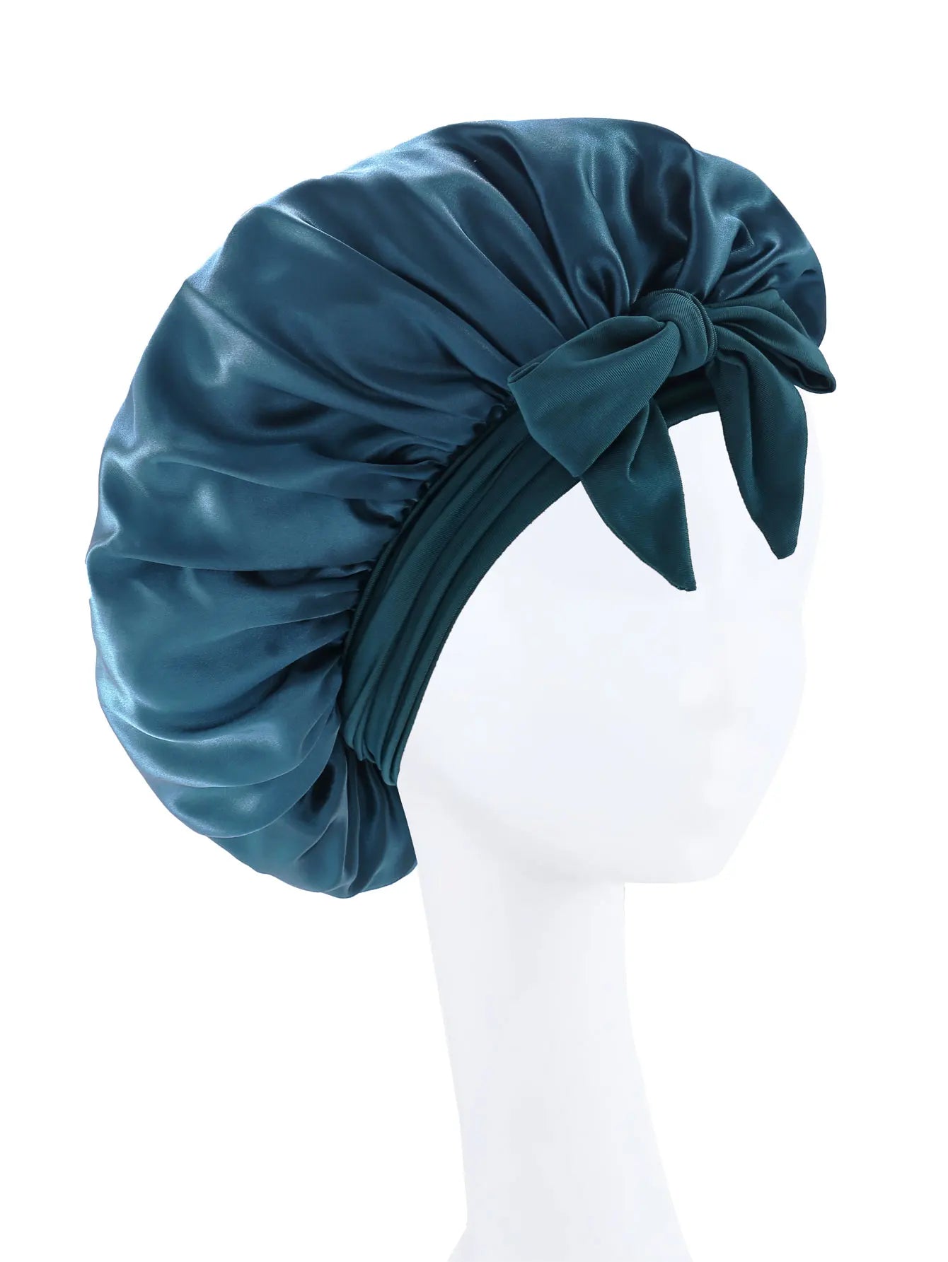 Bonnet de Nuit Satin Cheveux Bouclés — CLEVI Paris