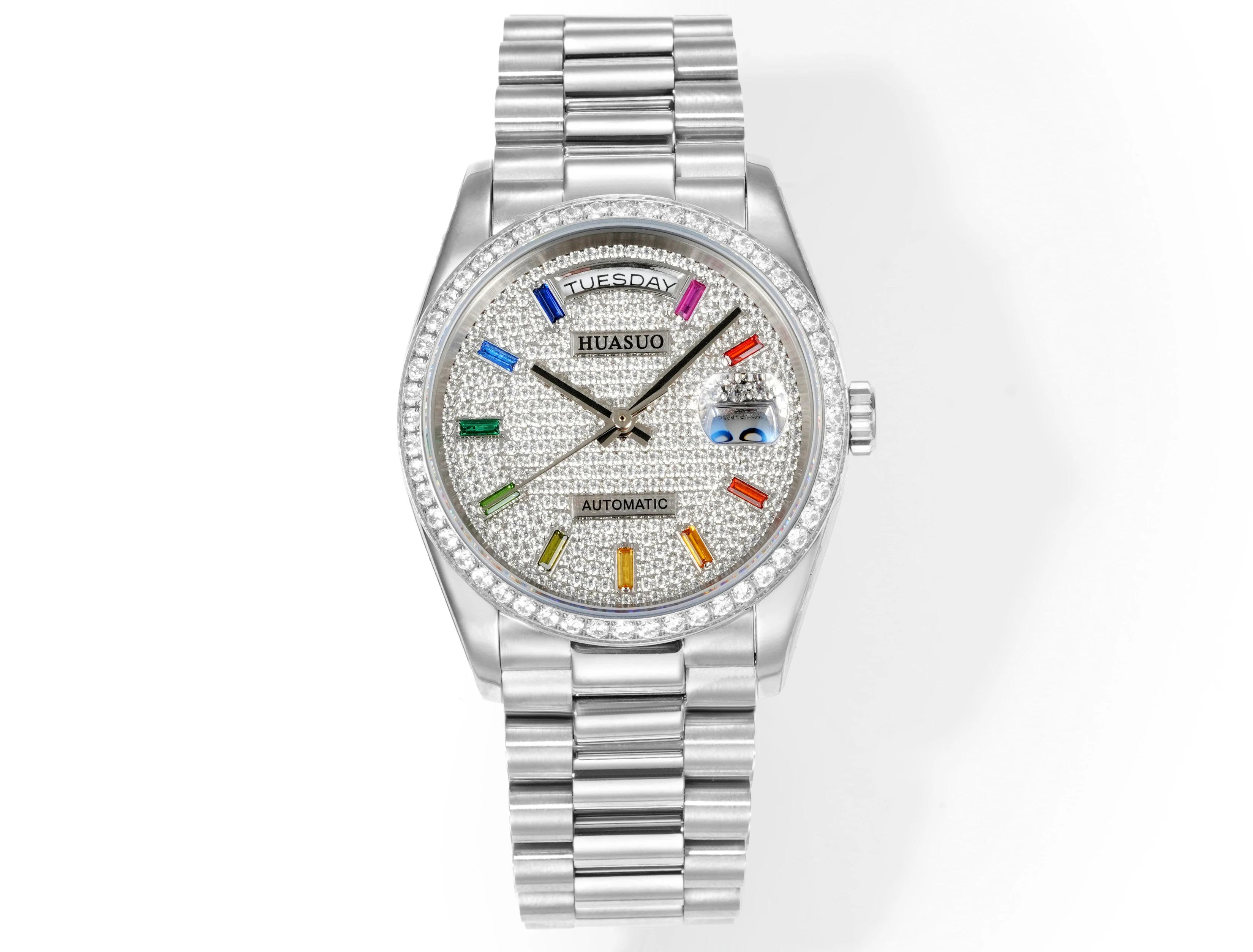Montre Homme Automatique Cadran Laqué Artisanal Huasuo – CLEVI Paris