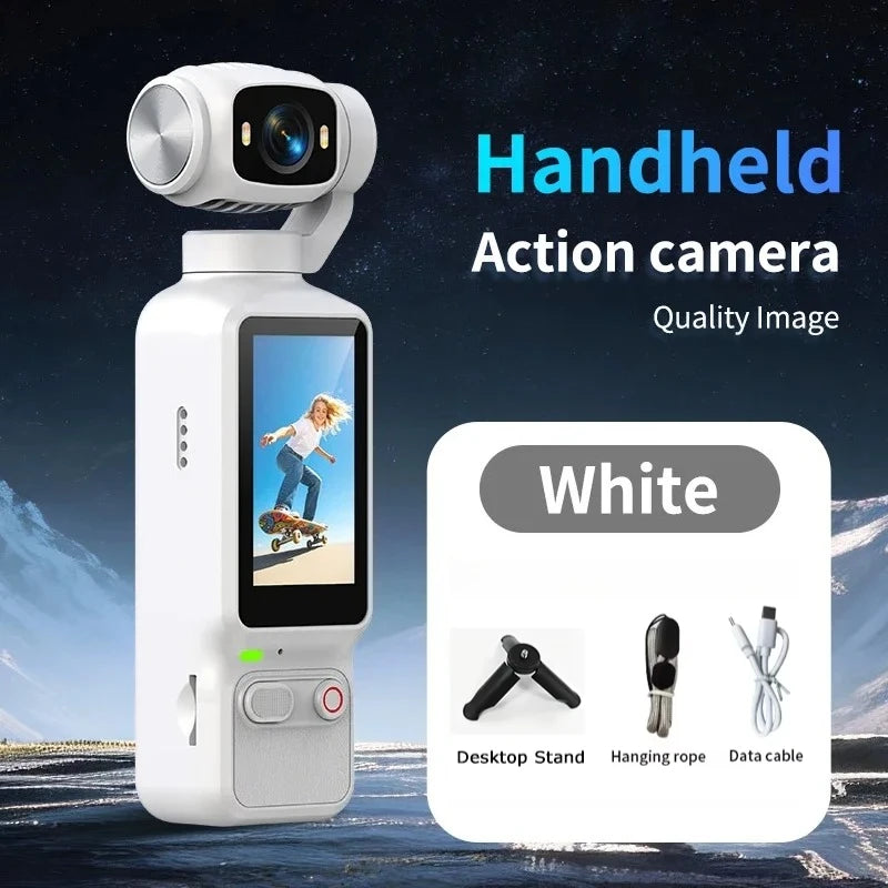 Caméra Action 4K ONEVAN – Rotation 180°, 19MP, WiFi, Écran 1,8", Batterie 1800mAh, Idéale Vlog & Réseaux Sociaux