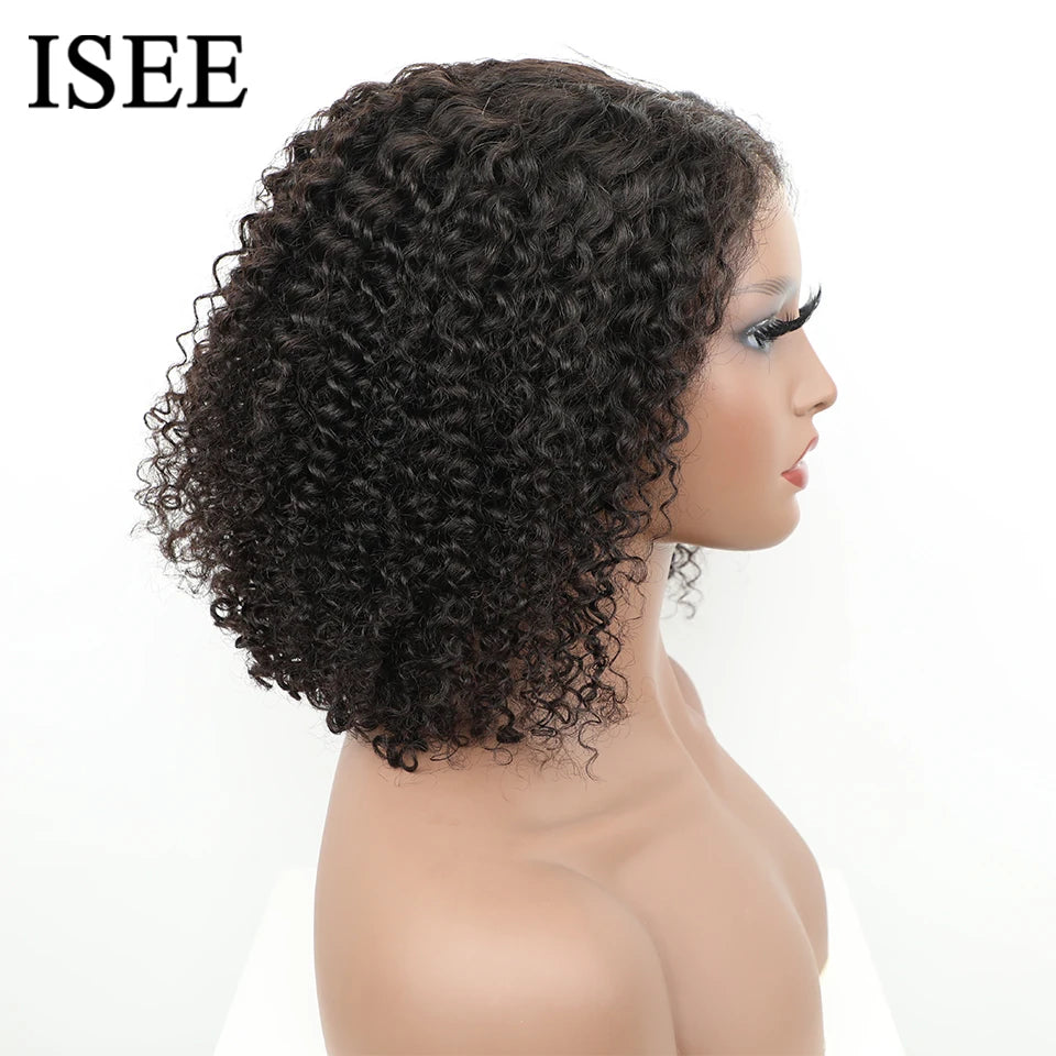 Perruque Kinky Curly Bob 7x5 Glueless Remy Hair – CLEVI Paris