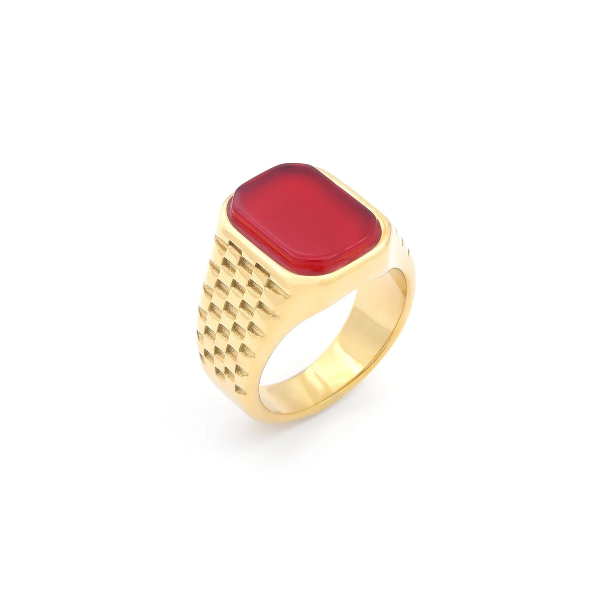 Bague homme en acier 316L – CLEVI Paris