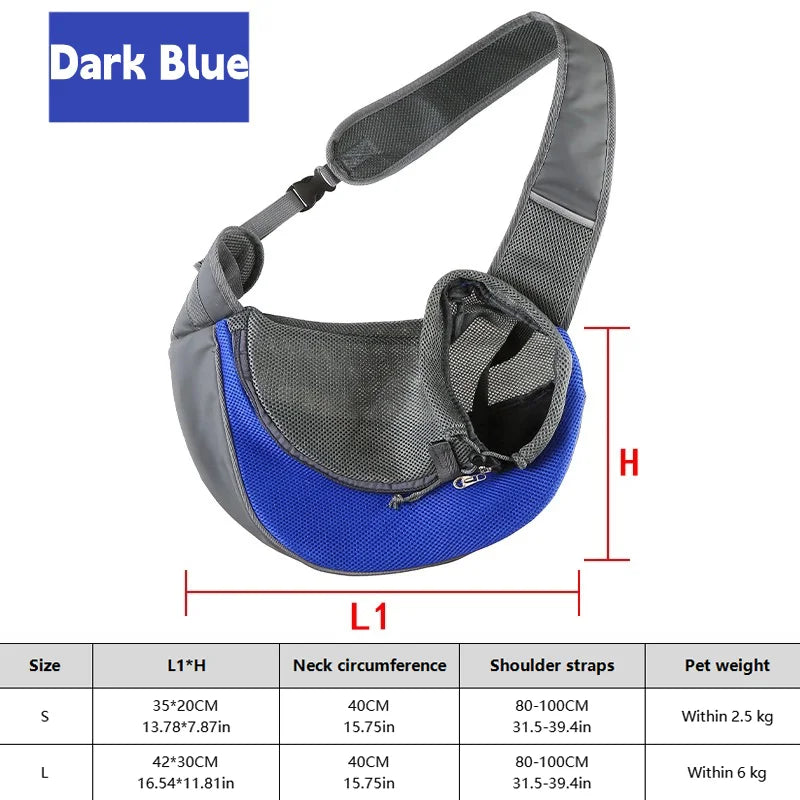 Sac de transport en maille pour chien et chat – CLEVI Paris