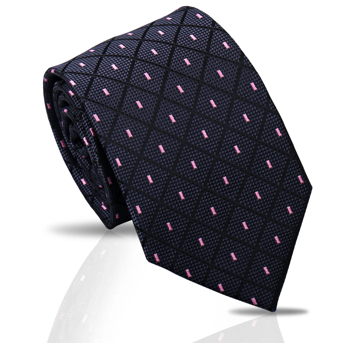 Cravate unisexe rayée 7,5 cm – CLEVI Paris