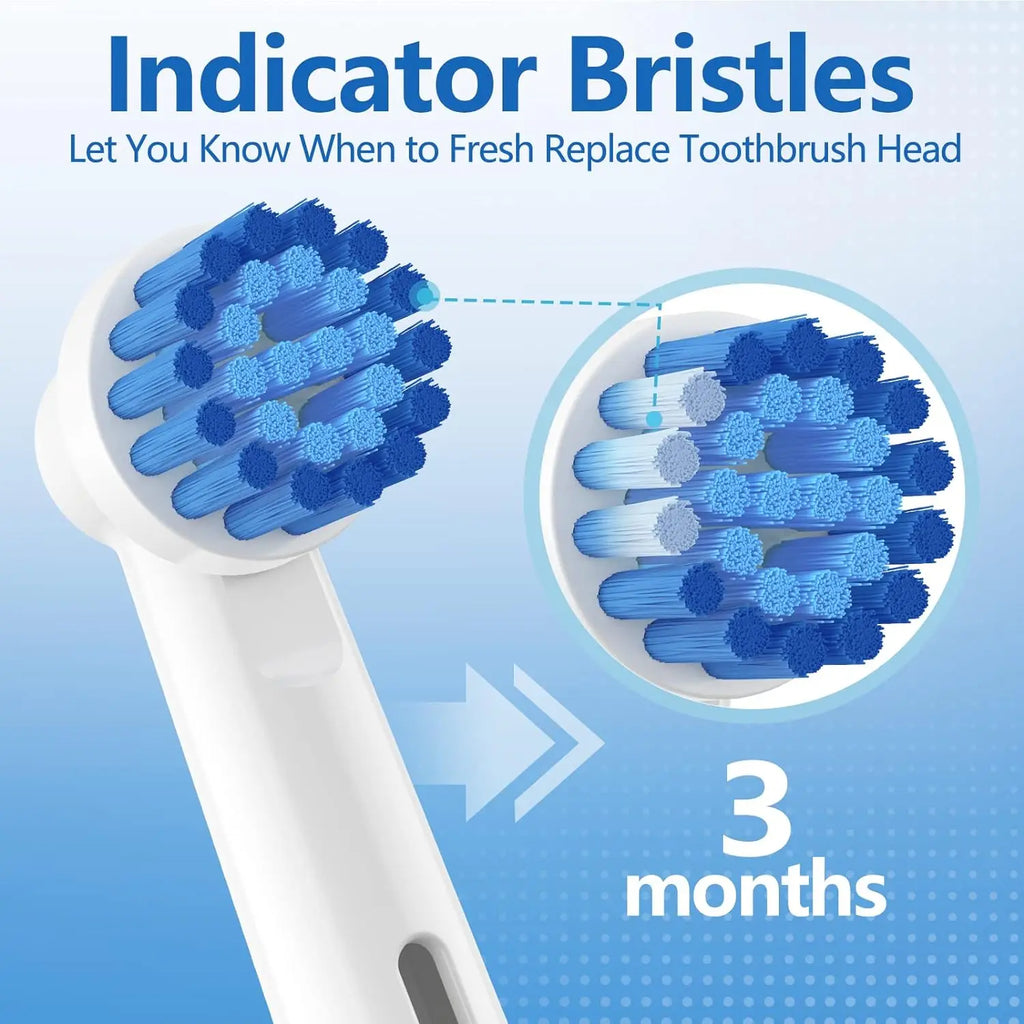 Têtes de Remplacement Soins Gencives Sensibles | Compatible Oral-B Braun Électrique – CLEVI Paris
