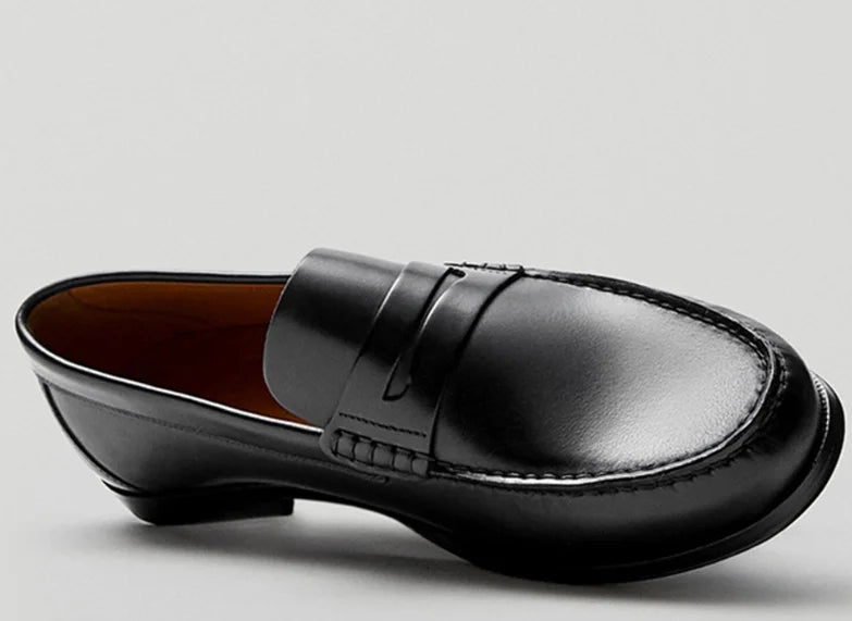 Oxford Homme Cuir Vache Respirant Imperméable Mocassin Driving – CLEVI Paris