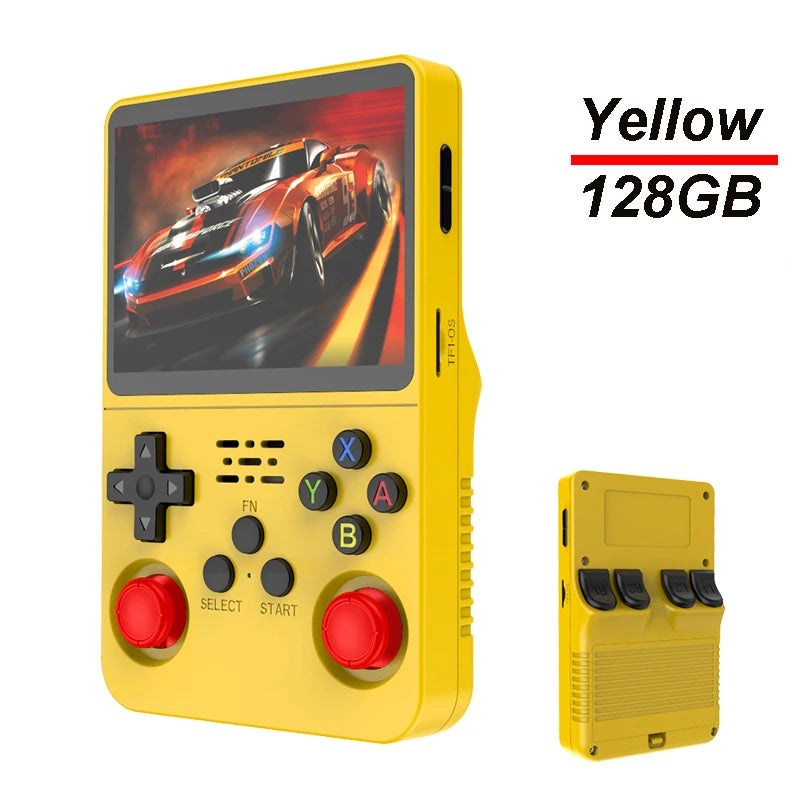 Console Portable R36S Rétro 3.5" IPS ArkOS 20000+ Jeux 64Go/128Go – CLEVI Paris