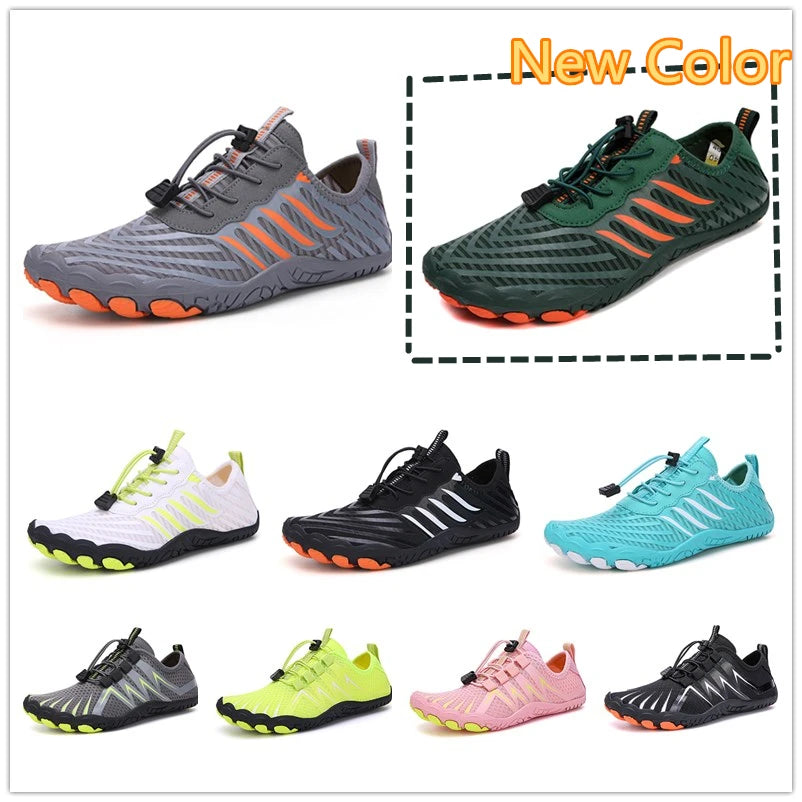 Chaussures Aquatiques Unisexe Séchage Rapide Multicolores — Plage, Surf & Natation | CLEVI Paris