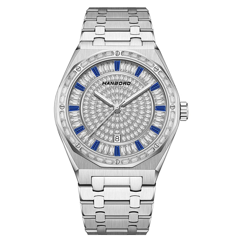 Montre Homme Automatique Cristal Hanboro – CLEVI Paris