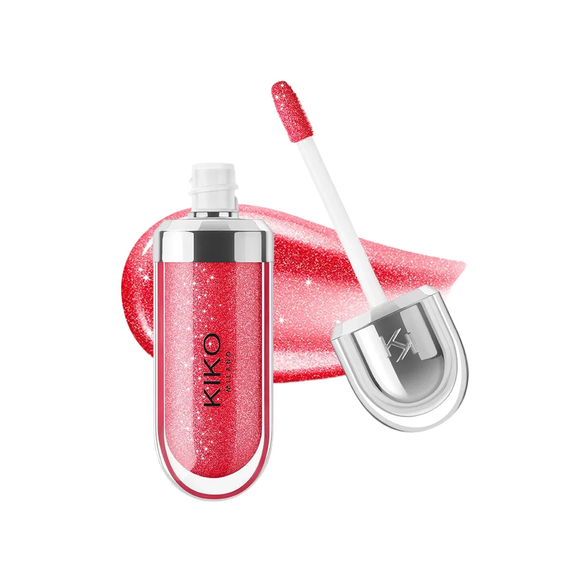 Gloss Lèvres KIKO 3D Mirror – Brillant Waterproof, Longue Tenue, 23 Teintes