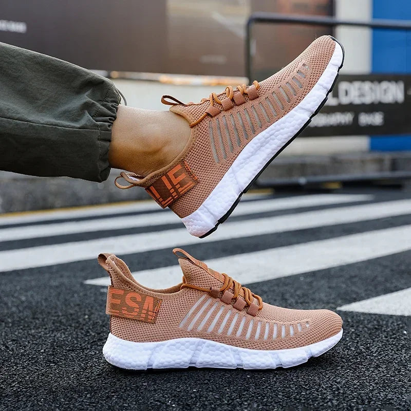 Sneakers Homme Légères Mesh Respirant Casual Tennis – CLEVI Paris