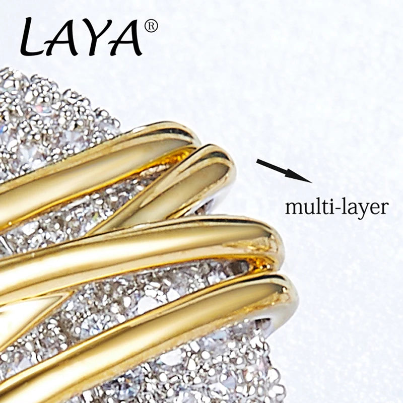 Bague Argent 925 Zircon Multi-Rangs – CLEVI Paris