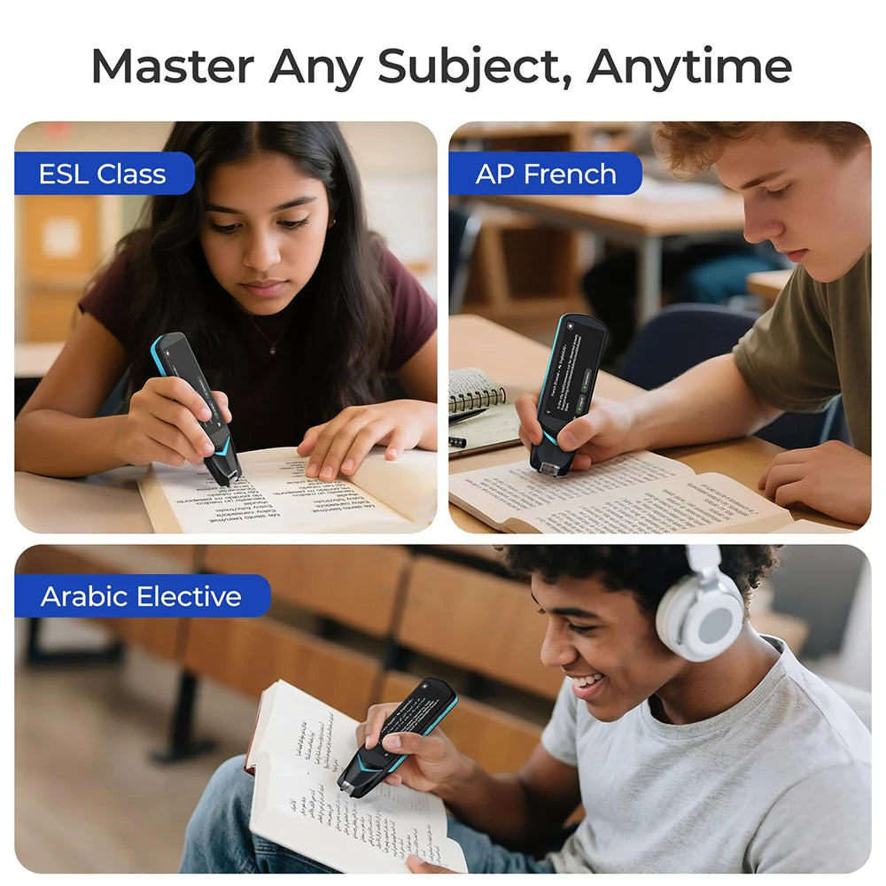 Stylo Scanner IA NEWYES – Lecteur Traducteur 112 Langues, OCR, Bluetooth – Étudiants & Dyslexie