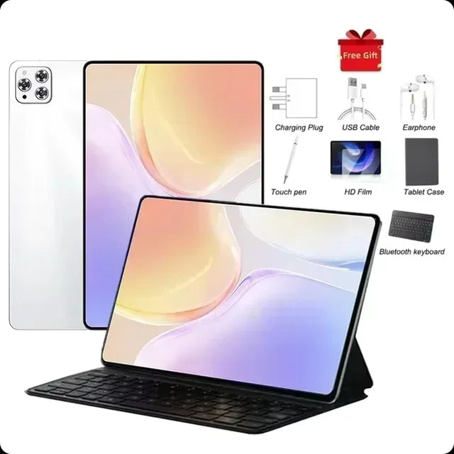 Tablette 11" Android 15 – Snapdragon 8 Gen3, 12-16Go RAM, 256Go-1To, Batterie 20000mAh, Dual SIM – CLEVI Paris