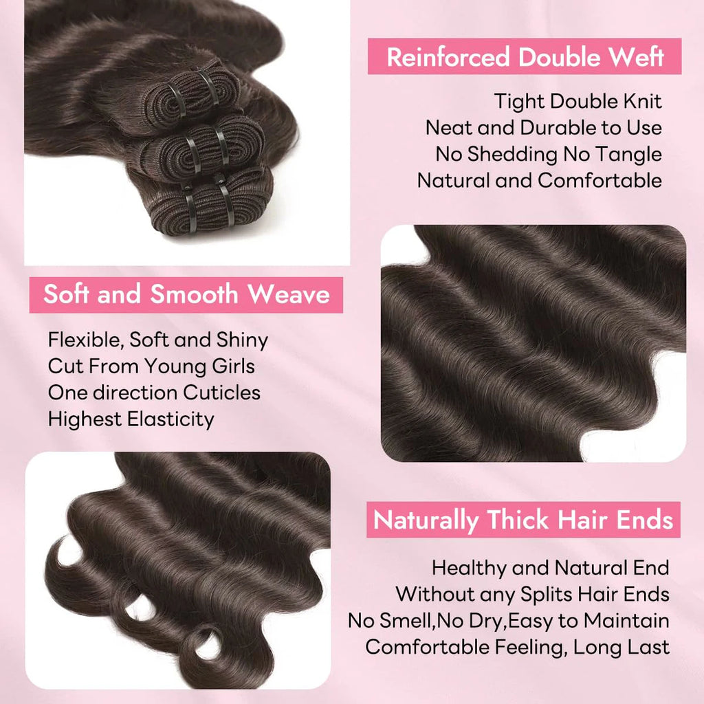 Extensions Cheveux Body Wave Clip-In 120g/180g – CLEVI Paris