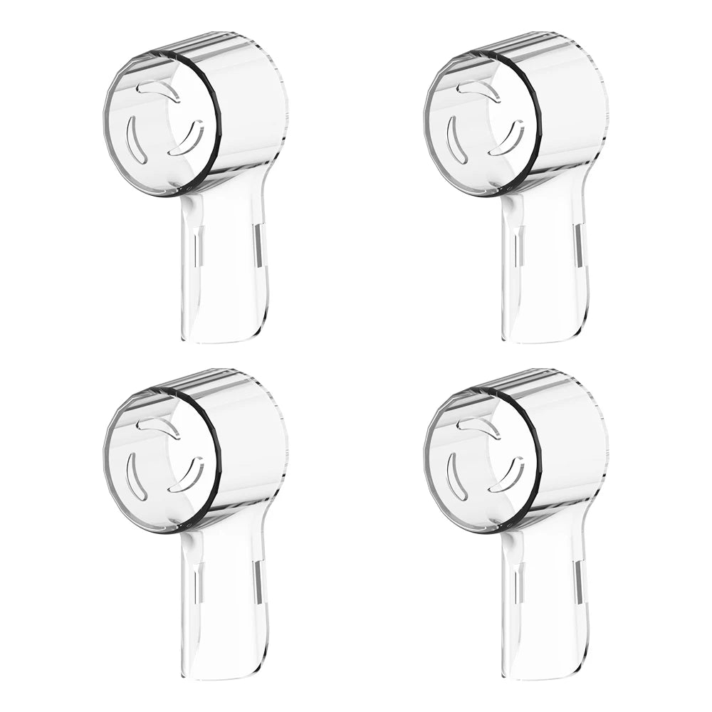 Protège-Têtes Brosse à Dents Électrique Oral-B – Compatible iO Séries &amp; Têtes Rondes Sans BPA Pack 4 ou 8 – CLEVI Paris