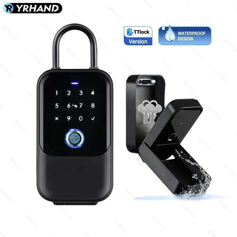 Boîte à Clés Connectée TTlock – Empreinte, Code, Bluetooth & WiFi | IP66