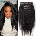 Extensions Clip-In Kinky Straight Remy – CLEVI Paris