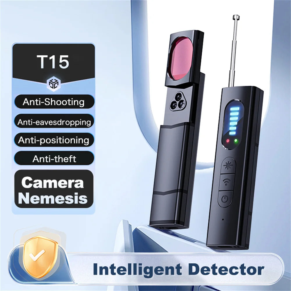 Détecteur Multi-Signaux RF Anti-Espion Caméra GPS Micro – CLEVI Paris
