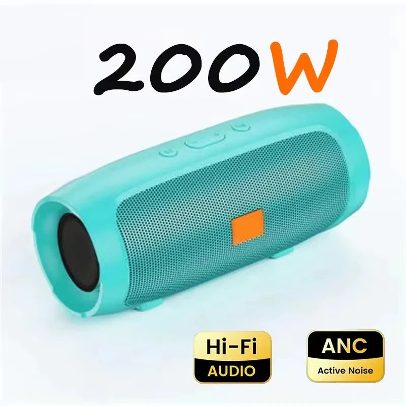 Enceinte Bluetooth Portable Lenovo TF – Stéréo Dual, Subwoofer, FM, TF/USB, IPX5, 12H