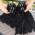 Bundles Bouclés Burmese Curly Cheveux Humains Indiens Remy Hair Boucles Spirales 6-42 Pouces – CLEVI Paris