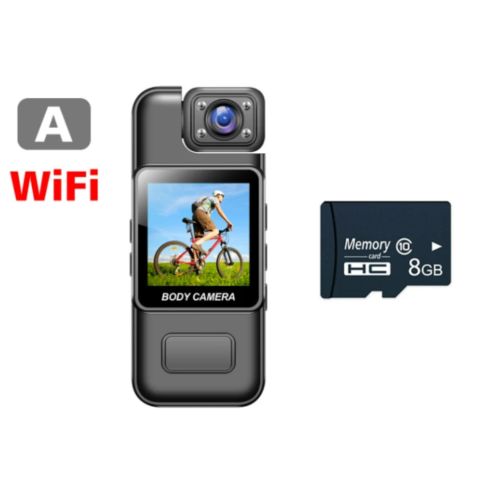Caméra Miniature 4K Wi-Fi Vision Nocturne Détection Mouvement Body Cam ZC-M11 – CLEVI Paris