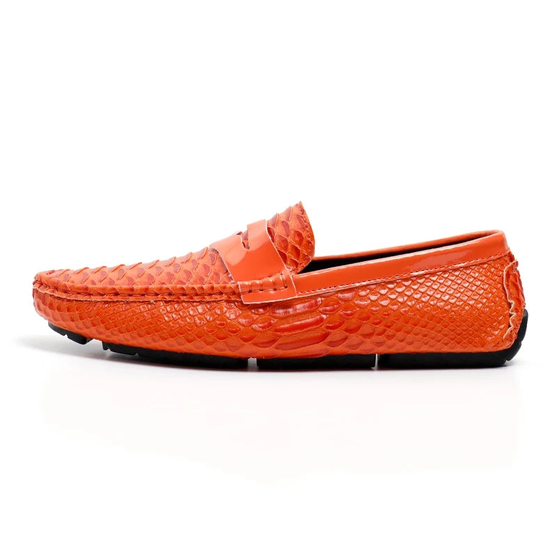 Mocassins Homme Daim Style Italien Coloré Slip-On | 5 Coloris, Tailles 38-48 – CLEVI Paris