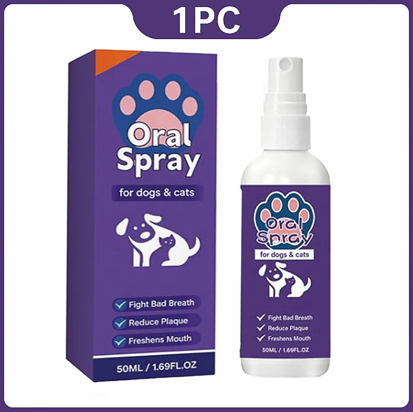 Spray bucco-dentaire pour chiens et chats – CLEVI Paris