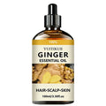 Huile Essentielle de Gingembre 100% Pure | Soin Cheveux, Cuir Chevelu & Peau 100ml – CLEVI Paris