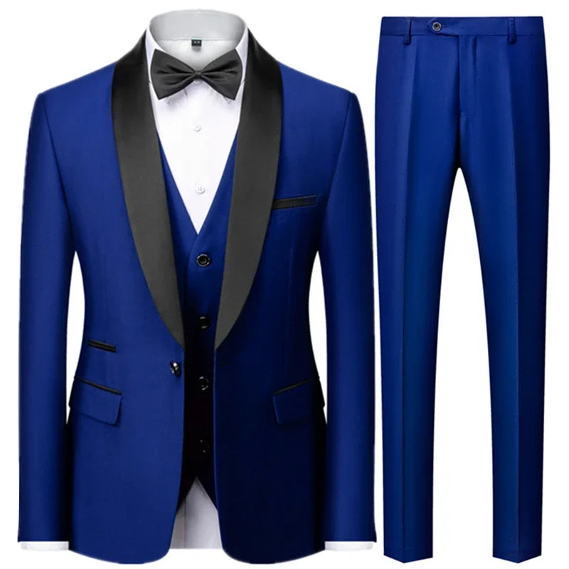 Costume homme 3 pièces mariage – CLEVI Paris