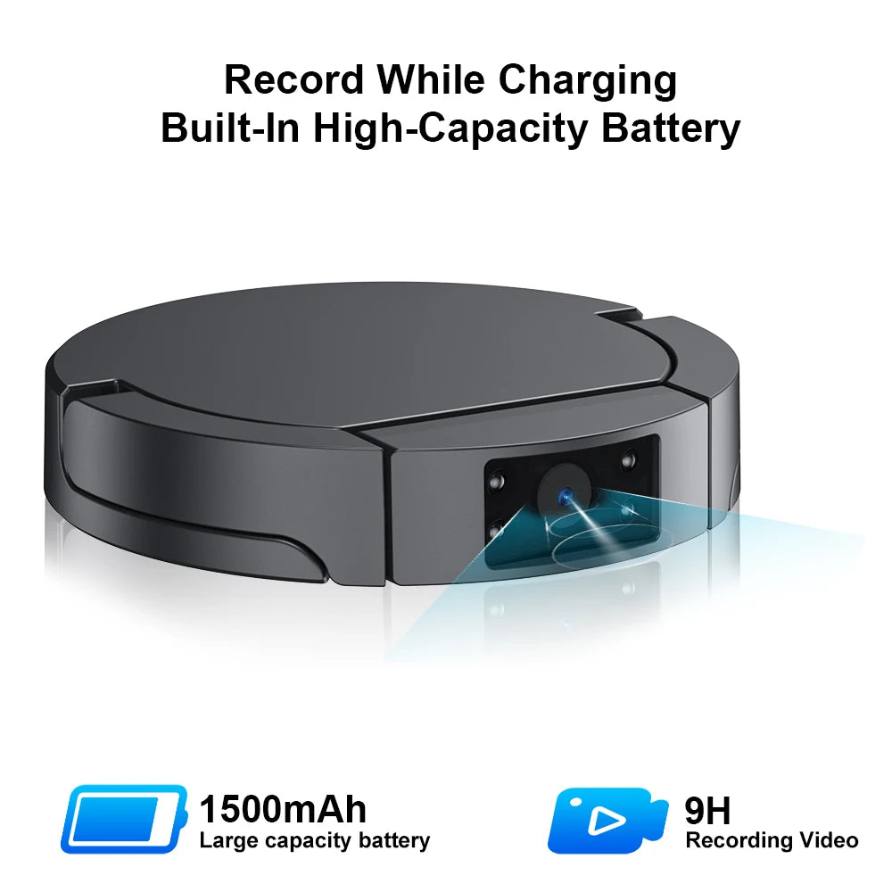 Mini Caméra Espion 1080p MD35 – Vision Nocturne IR, 9-10h Autonomie, Détection de Mouvement, Sans WiFi – CLEVI Paris