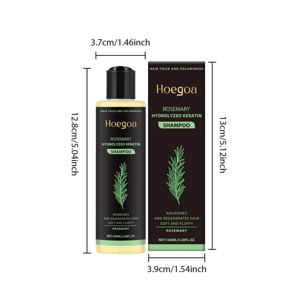 Shampoing Romarin Anti-Chute Anti-Pellicules Repousse 100ml — CLEVI Paris